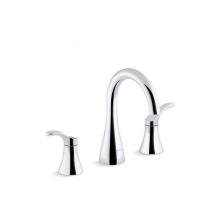 Kohler 27390-4K-CP - Simplice® Widespread bathroom sink faucet, 1.0 gpm