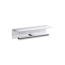 Kohler 29224-CP - Kumin™ Covered double toilet paper holder