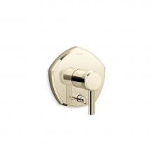 Kohler T27044-4-AF - Occasion® Rite-Temp® valve trim with push-button diverter and lever handle
