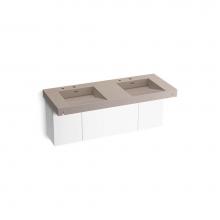 Kohler 81030-BPW-KCC - Constellation™ 60'' wall-mount basin lavatory system