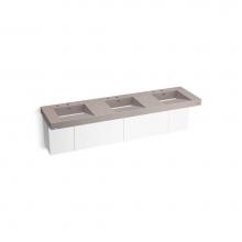 Kohler 81031-BPW-KCN - Constellation™ 90'' wall-mount basin lavatory system