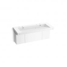 Kohler 81032-BPW-KCG - Constellation™ 60'' wall-mount trough lavatory system