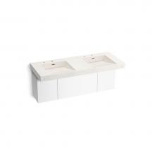 Kohler 81030-BPW-KCR - Constellation™ 60'' wall-mount basin lavatory system