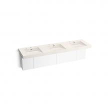 Kohler 81031-BPW-KCR - Constellation™ 90'' wall-mount basin lavatory system