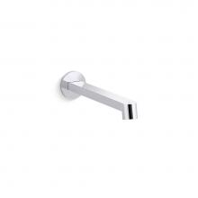 Kohler 123M36-SANA-CP - Components® Touchless wall-mount lavatory faucet with Kinesis® sensor technology, AC-pow
