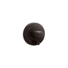 Kohler T78016-8-BGP - Components® Rite-Temp® valve trim with Oyl handle and diverter