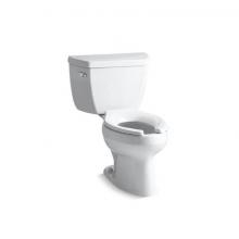 Kohler 3531-0 - Wellworth® Classic Two-piece elongated toilet, 1.0 gpf