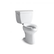Kohler 3493-0 - Highline® Classic Two-piece elongated toilet, 1.6 gpf