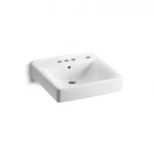 Kohler 2054-R-0 - Soho® 20'' x 18'' wall-mount/concealed arm carrier arm bathroom sink with