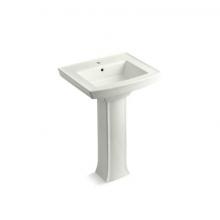 Kohler 2359-1-NY - Archer® 24'' rectangular pedestal bathroom sink