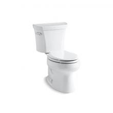 Kohler 3998-UT-0 - Wellworth® Two-piece elongated toilet, 1.28 gpf