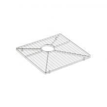 Kohler 6646-ST - Vault™ Strive® Stainless steel sink rack for left bowl, 16-15/16'' x 15-15/16&apo