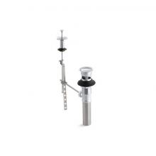 Kohler 7126-CP - Standard pop-up drain, non-exposed, with lift rod