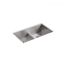 Kohler 3838-3-NA - Vault™ Smart Divide® 33'' top-/undermount double-bowl kitchen sink