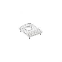 Kohler 6021-ST - Woodfield® 9-1/2'' x 13'' stainless steel sink rack, for left bowl