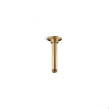Kohler 7394-BGD - 6'' ceiling mount rainhead arm and flange
