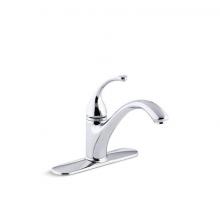 Kohler 10411-CP - Forte® 3-hole kitchen sink faucet with 9-1/16'' spout
