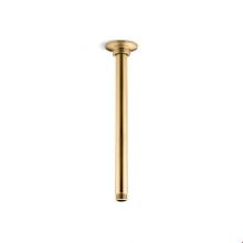 Kohler 7392-BGD - 12'' ceiling mount rainhead arm and flange