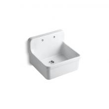 Kohler 12701-0 - Gilford™ 24'' top-/wall-mount single-bowl farmhouse kitchen sink