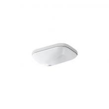Kohler 2890-8U-0 - Tahoe® 20'' rectangular undermount bathroom sink