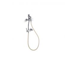 Kohler 13931-2A-CP - Triton® Built-in bedpan washer with washer standard sprayhead and handle