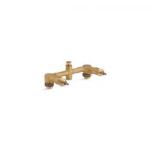 Kohler 302-K-NA - Widespread 1/2'' ceramic in-wall two-handle valve system with 8'' centers