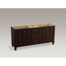 Kohler 99525-LG-1WB - Damask™ Vanity, 72 4 Door 3 Dwr Legs