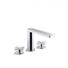 Kohler 73081-3-CP - Composed® Deck-mount bath faucet with cross handles