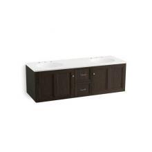 Kohler 99524-1WC - Damask™ Vanity, 60, 2 Door, 2 Drawer