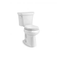 Kohler 5481-0 - Highline® Two-piece round-front toilet, 1.28 gpf