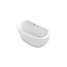 Kohler 24002-W1-0 - Sunstruck® 60'' x 34'' freestanding bath with Bask® heated surface a