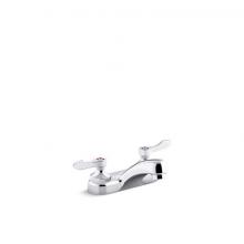 Kohler 400T20-4ANL-CP - Triton® Bowe® 0.5 gpm centerset bathroom sink faucet with laminar flow and lever handles