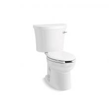 Kohler 25087-TR-0 - Kingston™ Two-piece elongated toilet, 1.28 gpf