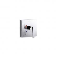 Kohler TS99761-X4-CP - Honesty® Rite-Temp® valve trim with red/blue indexing