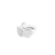 Kohler 84323-L-0 - Kingston™ Ultra Wall-mount rear spud flushometer bowl