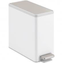 Kohler 20957-STW - 2.5-gallon slim step trash can