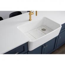 Kohler 24268-0 - Ironridge® 34'' undermount single-bowl farmhouse kitchen sink
