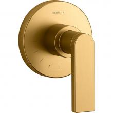 Kohler T73135-4-2MB - Composed® MasterShower® volume control valve trim with lever handle