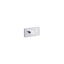 Kohler 26345-9-AF - Anthem® One-outlet recessed mechanical thermostatic valve control
