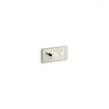 Kohler 26345-9-SN - Anthem® One-outlet recessed mechanical thermostatic valve control