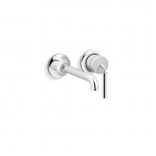 Kohler 26438-4-CP - Tone™ Wall-mount single-handle bathroom sink faucet, 1.2 gpm