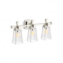 Kohler 31757-SC03-SNL - Riff® Three-light sconce