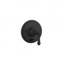 Kohler T72768-4-BL - Artifacts® Rite-Temp® valve trim with push-button diverter and lever handle