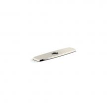 Kohler 22071-SN - Graze® Three-hole kitchen faucet escutcheon