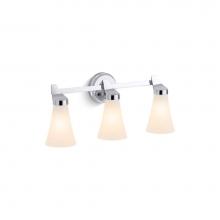 Kohler 26848-SC03-CPL - Simplice™ Three-light sconce
