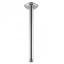 Pfister 015-12CC - Pfister 12'' Ceiling Mount Shower Arm & Flange in Polished Chrome