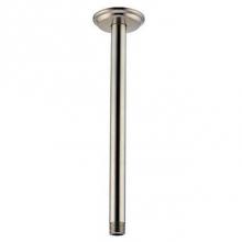 Pfister 015-12CK - Pfister 12'' Ceiling Mount Shower Arm & Flange in Brushed Nickel