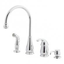 Pfister LG26-4DCC - LG26-4DCC - Chrome - Single Handle Kitchen Faucet