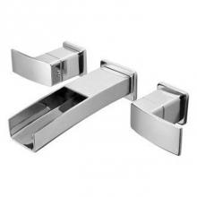 Pfister LG49-DF1C - Kenzo 2-Handle Wall Mount Bathroom Faucet in Polished Chrome
