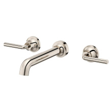 Pfister LG49-TNT2D - Tenet 2-Handle Wallmount Bathroom Faucet in Polished Nickel